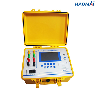 3 Windende de Weerstandsmeter van de fasetransformator, de Weerstandsmeetapparaat van ISO9001 20A gelijkstroom