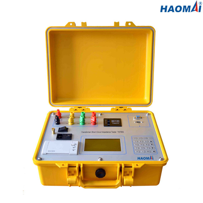 Van de de Machtstransformator van de kortsluitingimpedantie de Test Vastgestelde Multimode 5V-400V