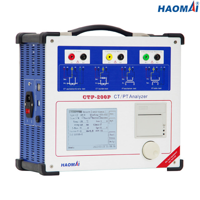 het Materiaal van de de Huidige Transformatortest van 120V 60Hz, Draagbare CT VT Analysator